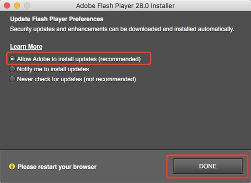 install flash player on mac os x